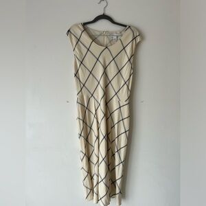 Maternity Nordstrom Sleeveless Cream Dress